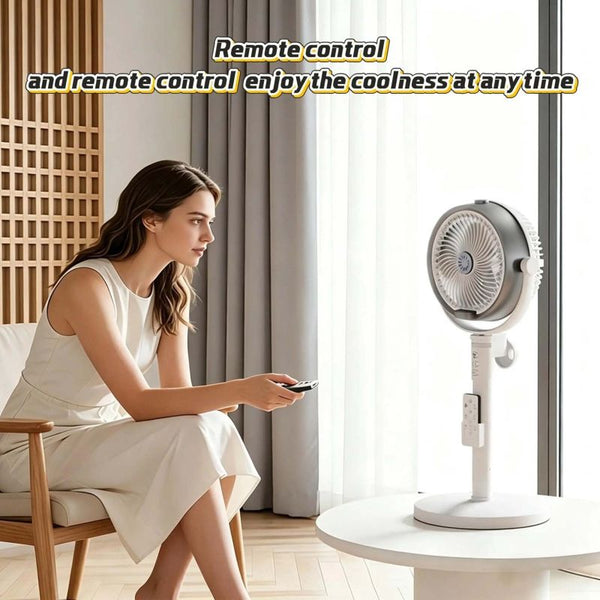Sakerplus® Smart Misting Floor Fan With Remote