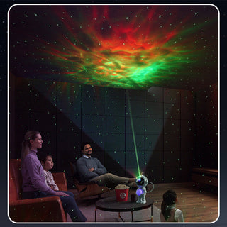 Sakerplus® 3 In 1 Astronaut Galaxy Projector