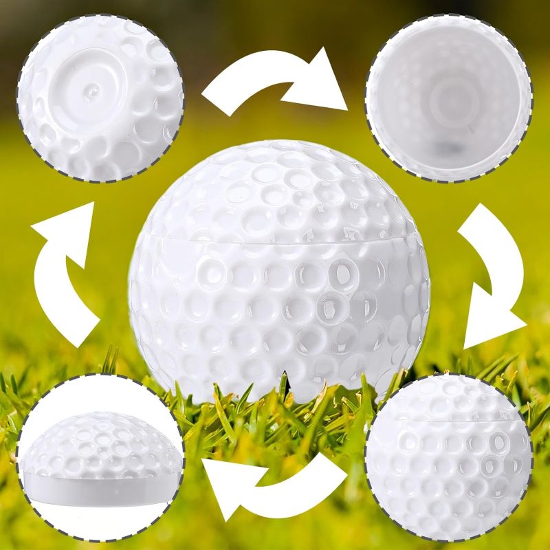 Sakerplus® Golf Ball Shaped Shot Glass Set