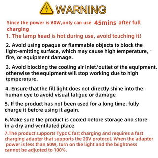 Sakerplus Portable RGB Studio Lighting for Vlogs