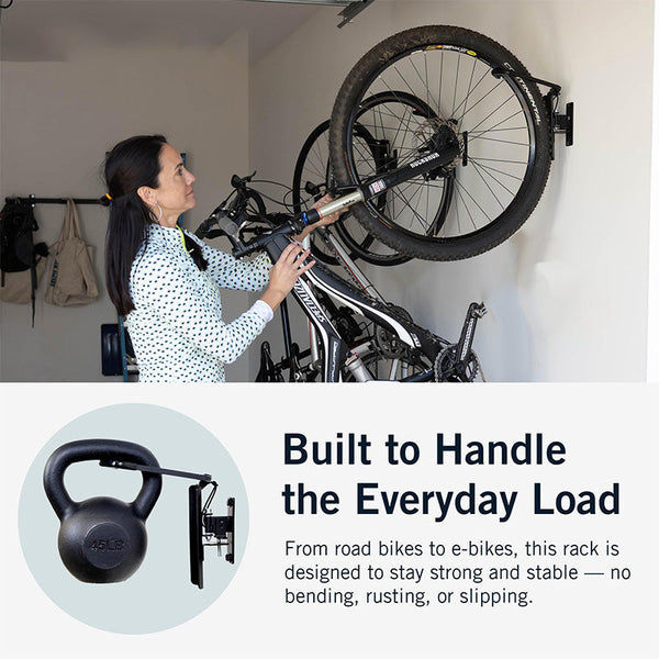 Sakerplus® Swivel Wall Mount Bike Rack