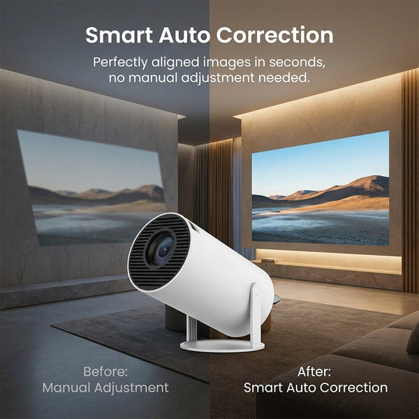 Sakerplus® Portable Smart Mini Home Theater Projector
