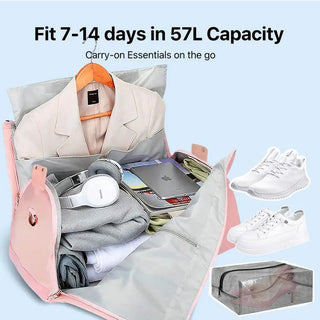 Sakerplus® Convertible Garment Duffel Travel Suit Bag
