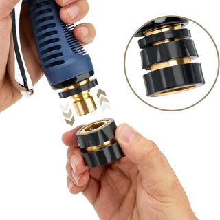 Sakerplus® 3/4 Inch Garden Hose Quick Connector