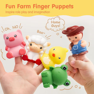 Sakerplus® Toddler Montessori Farm Learning Train Set