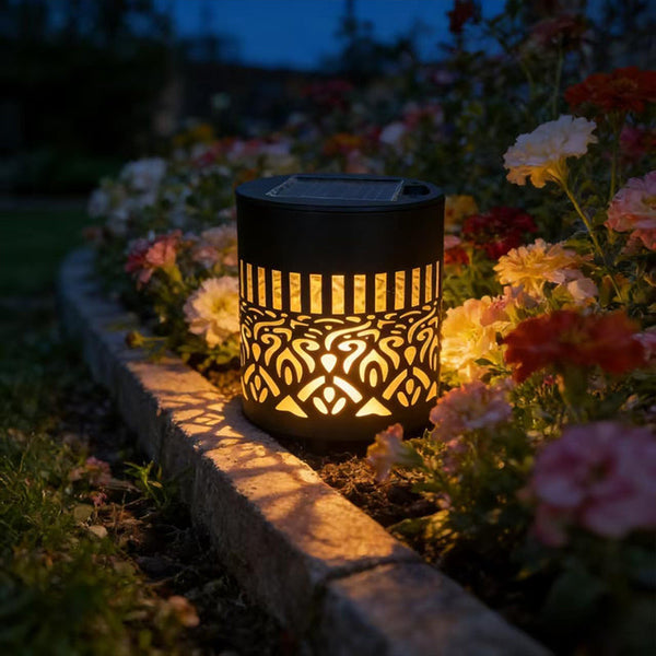 Sakerplus® Mandala Solar Outdoor Wall Lights