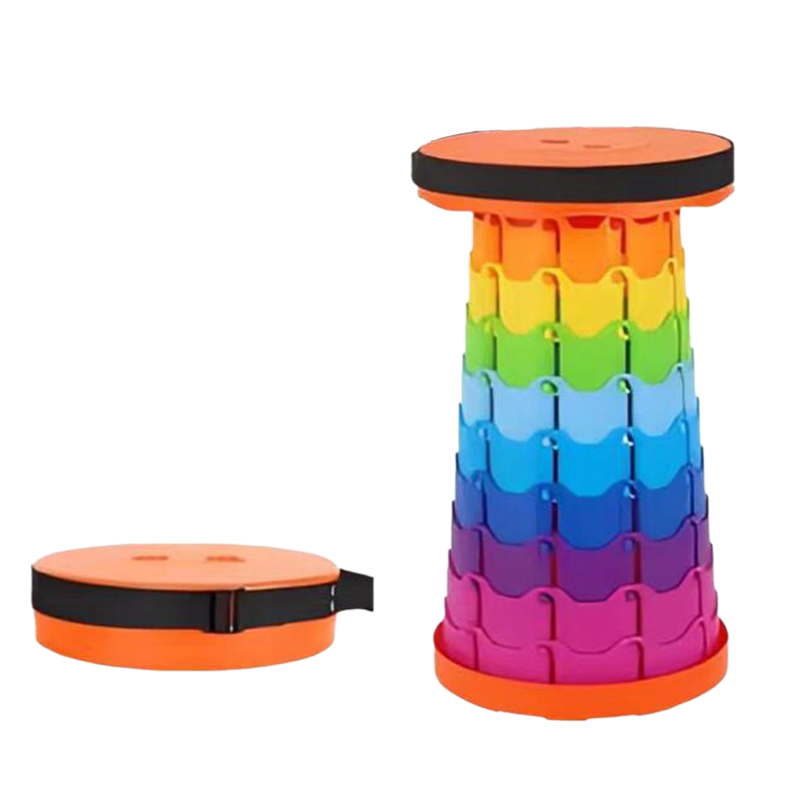 SAKER Upgraded Portable Collapsible Telescopic Stool