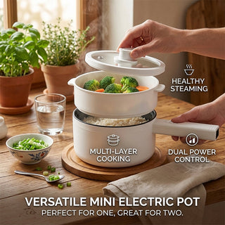 Sakerplus® Portable Electric Hot Pot Cooker