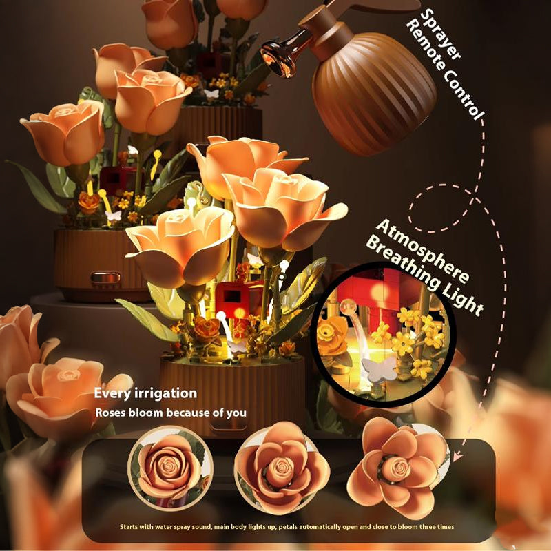 Sakerplus® Interactive Blooming Rose Atmosphere Lamp