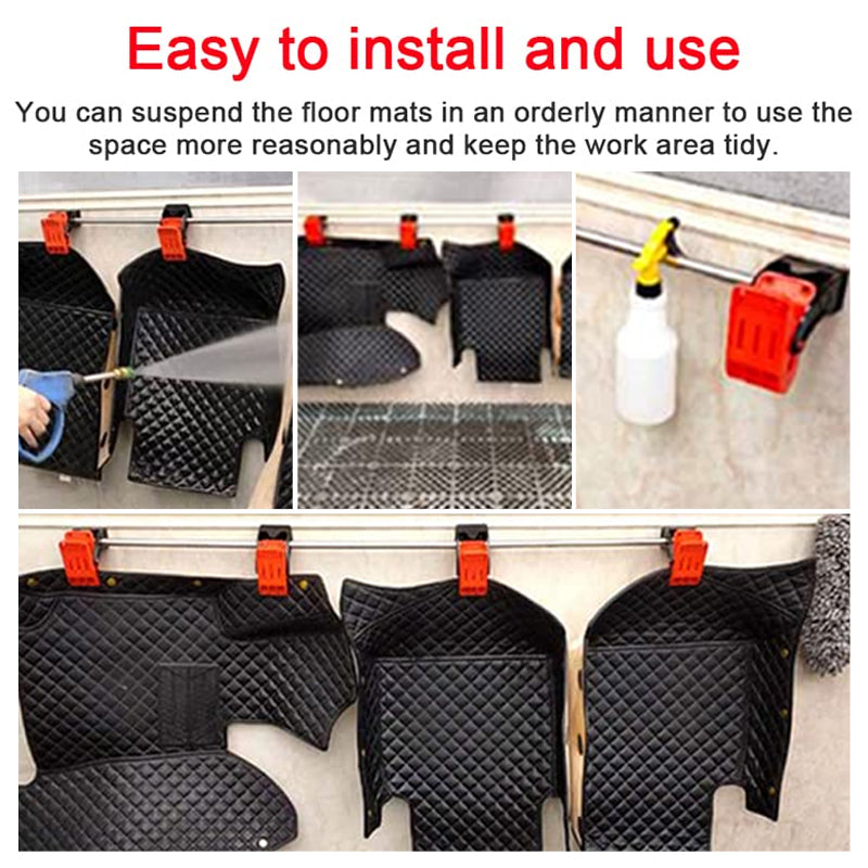Sakerplus Car Mat Cleaning Clip Set