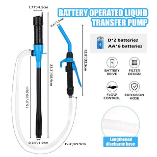 Saker Portable Power Battery Pump