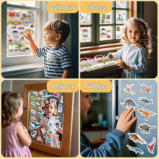 Sakerplus® Reusable Sticker Books For Toddlers