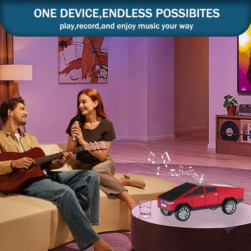 Sakerplus Portable Truck Replica Bluetooth Speaker