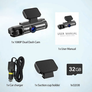 SAKER® Front & Rear Dashcam