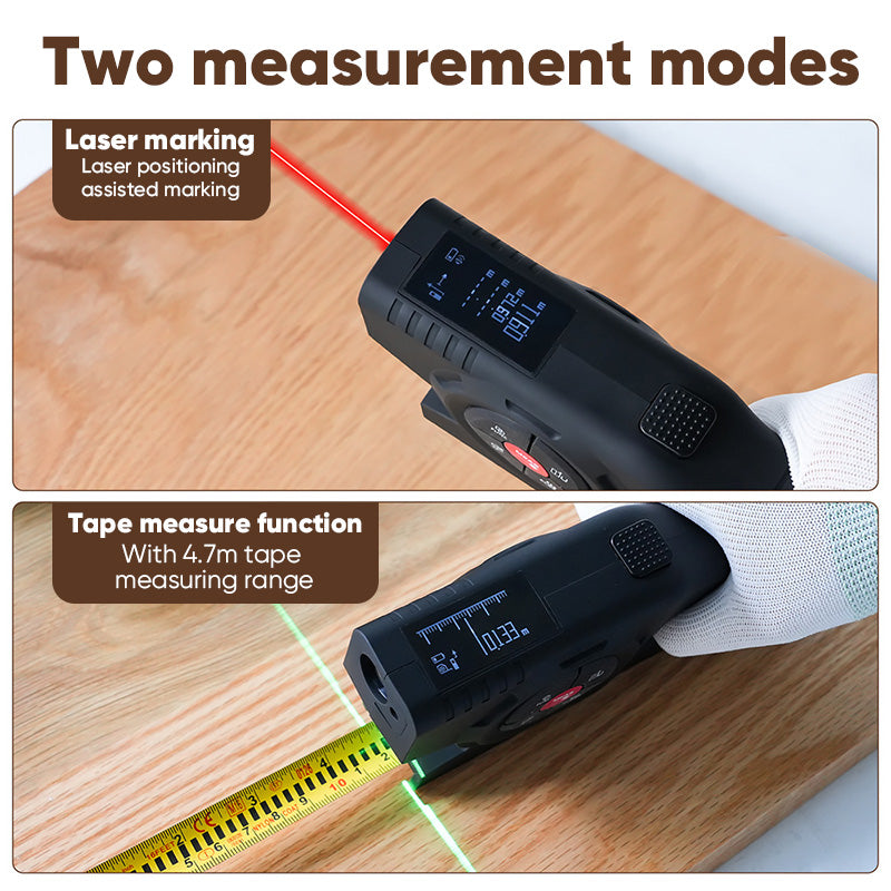 Sakerplus 3-in-1 Digital Tape Measure