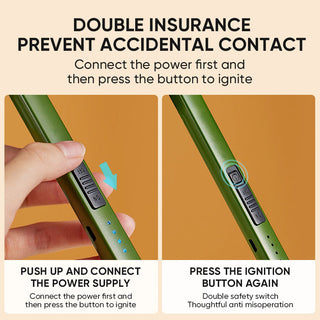 Sakerplus Rechargeable Windproof Arc Lighter