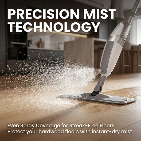 Sakerplus® Microfiber Spray Mop With Washable Pads