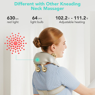 Sakerplus Neck Massager for Pain Relief Deep Tissue