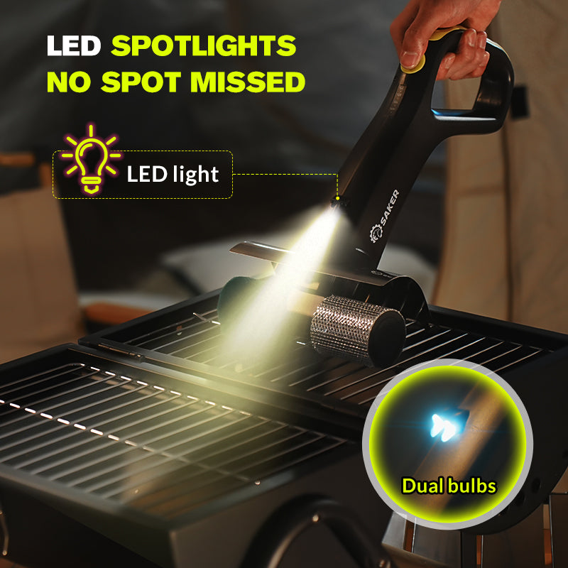 Saker® Electric Grill Brush for Outdoor Grill