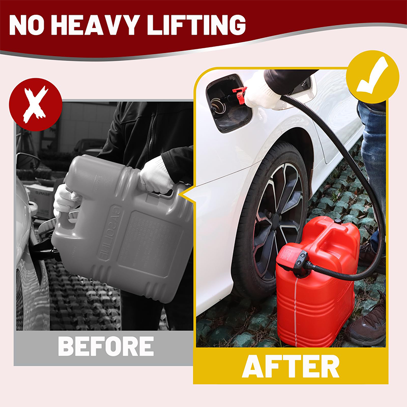 Sakerplus Fuel Transfer Pump Battery Powered