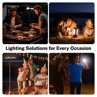 Sakerplus® Upgraded Portable Camping Light with Bracket