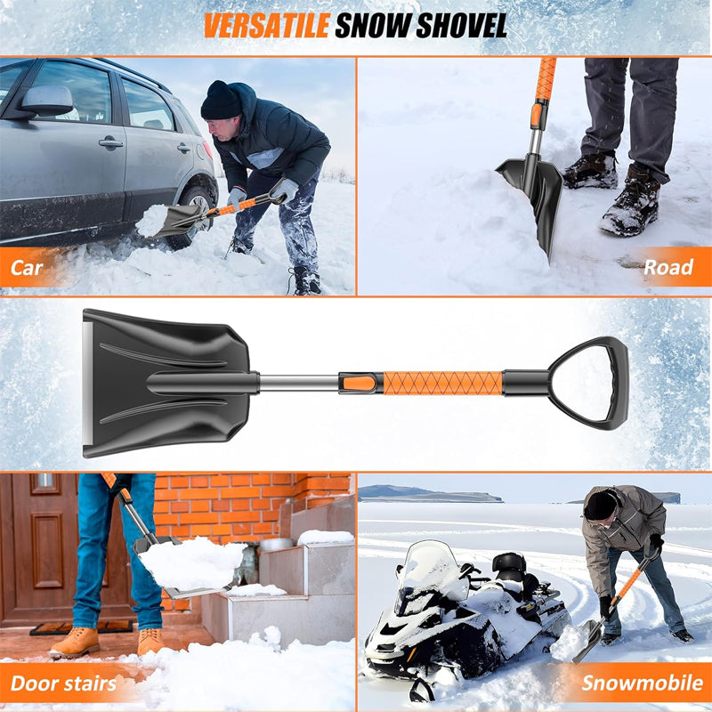 Sakerplus® Winter Snow Brush Scraper Tool