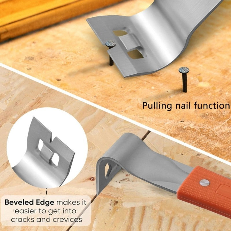 SAKER® Stainless Steel Crowbars Scrapers
