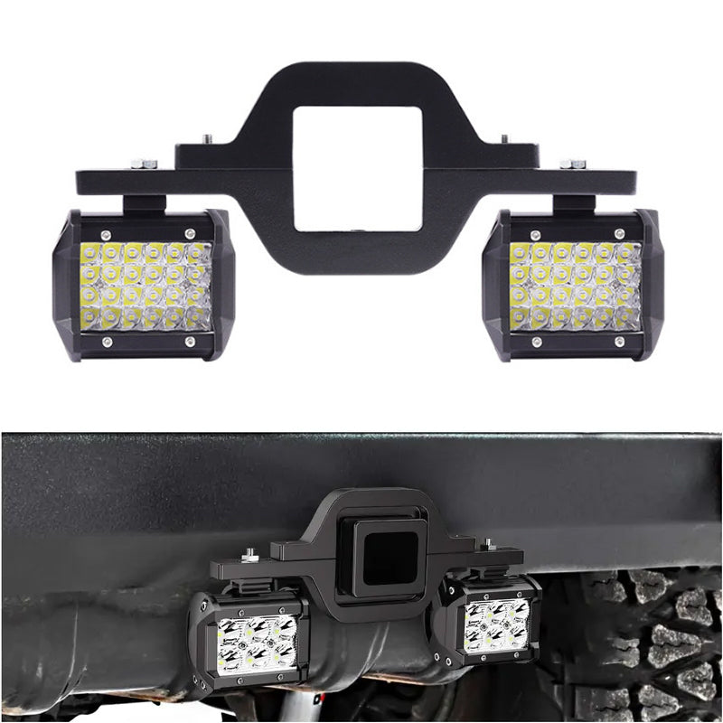Sakerplus LED Work Light Pods With Brackets
