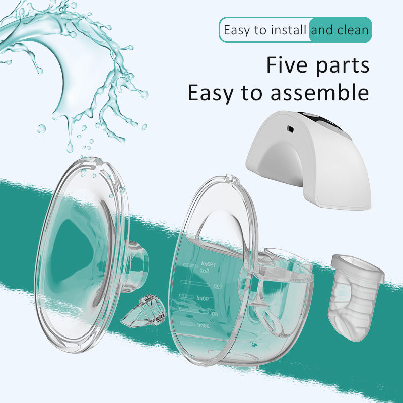 Sakerplus Hands Free Wearable Breast Pump Set