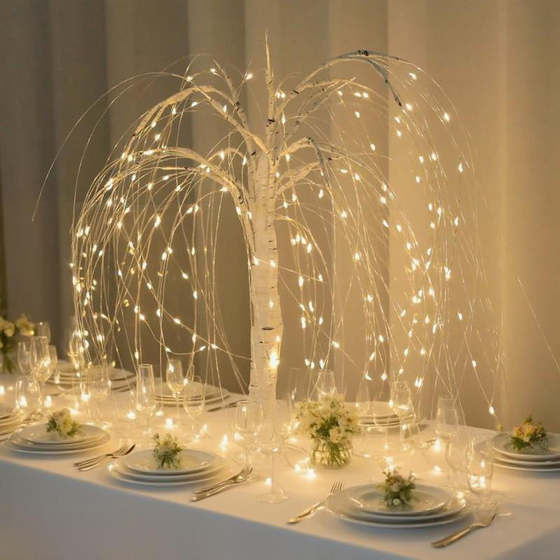 Sakerplus LED Willow Tree Light with 8 Modes