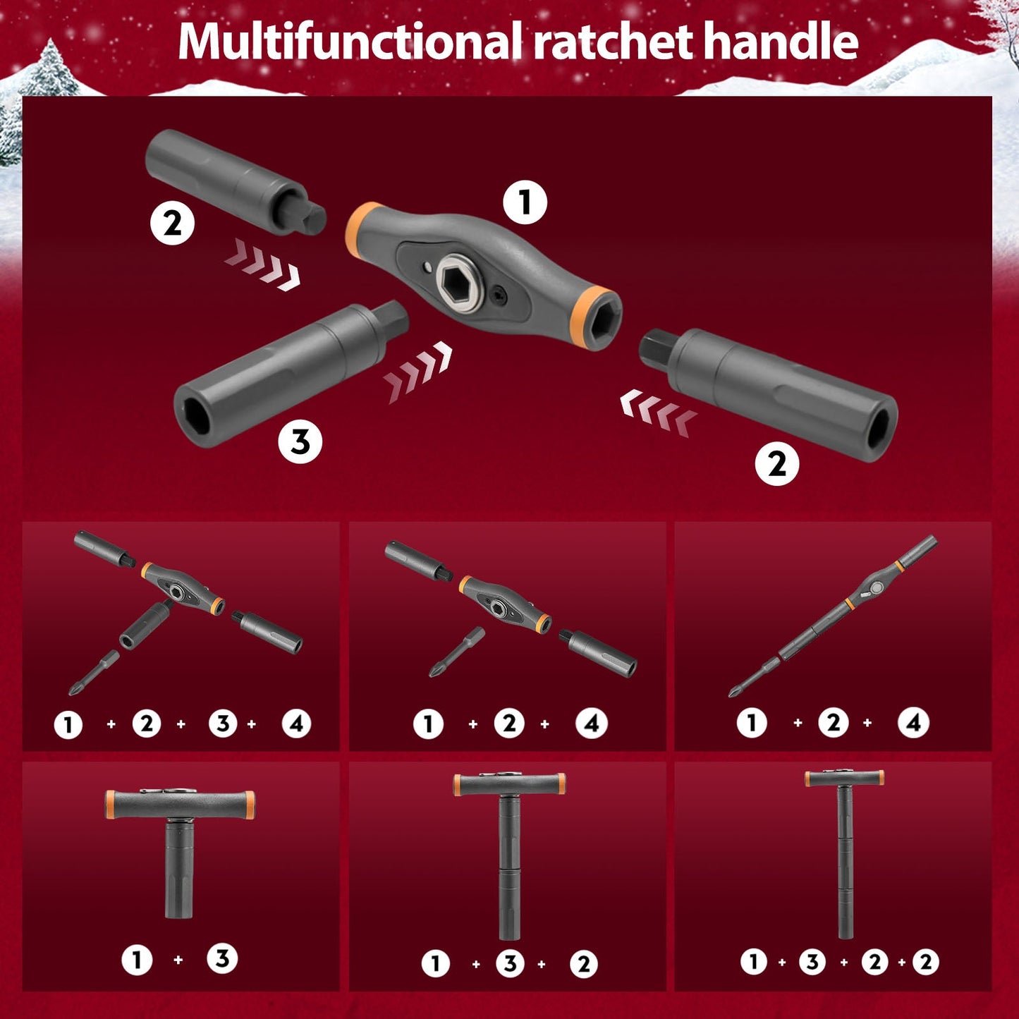 Saker 42 in 1 Magnetic Screwdriver Set