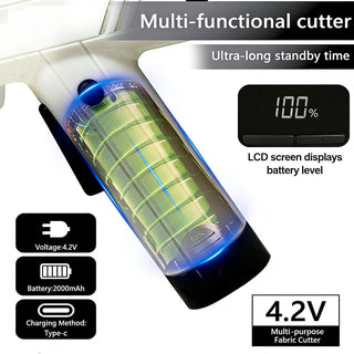 Sakerplus® Cordless Electric Cutter With Display