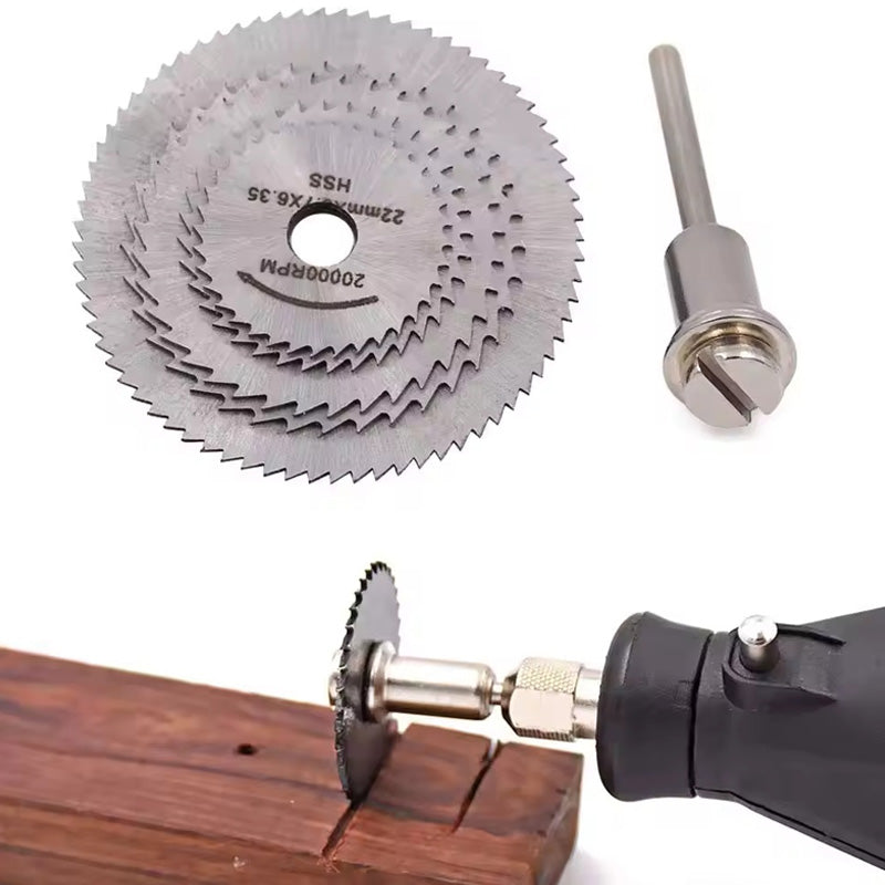 Saker Set of 6 PCS Metal HSS Circular Saw Blade