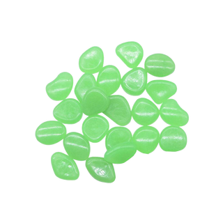 Dark Luminous Garden Pebbles,100PCS