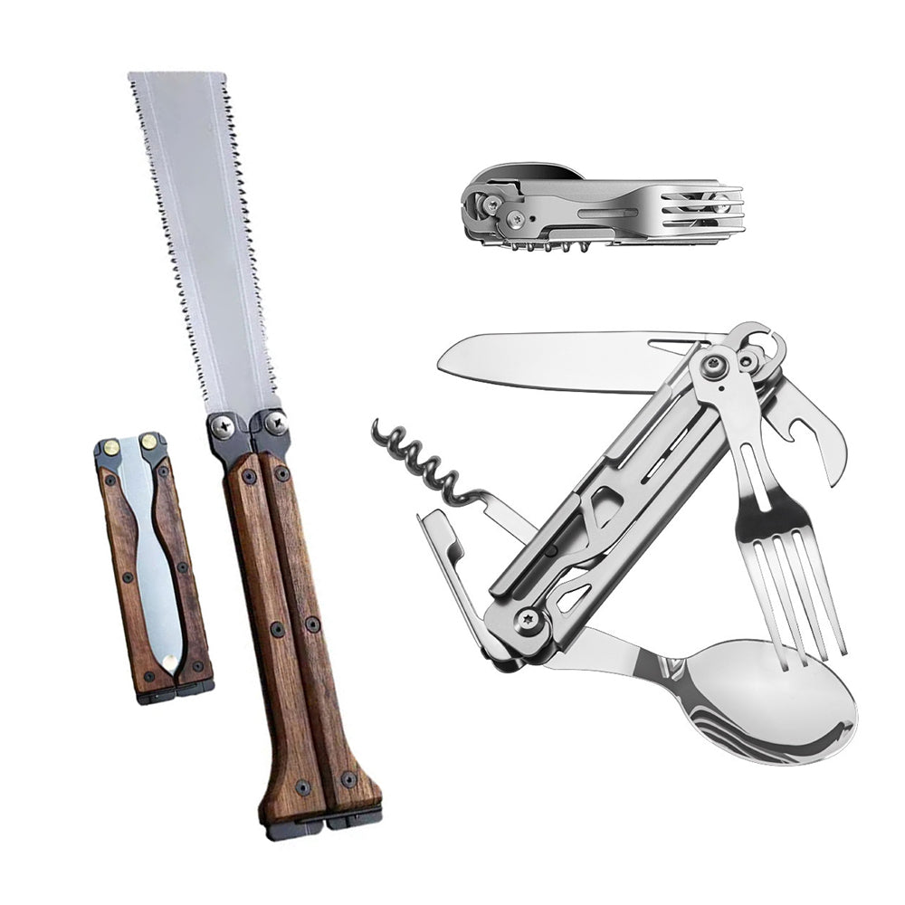 SAKER® Portable Foldable Double-Sided Saw