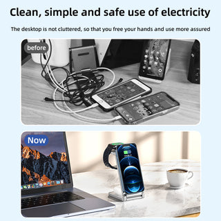 Sakerplus® Magnetic Wireless Charger Stand Magsafe