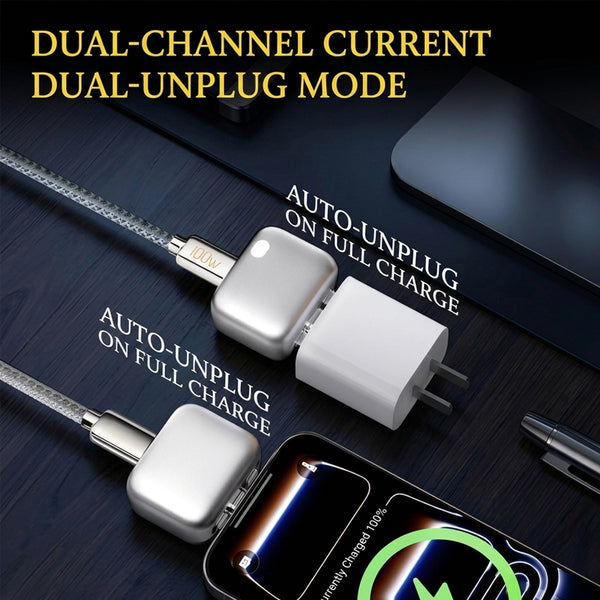 Sakerplus® Smart Type-C Charging Cutoff Adapter