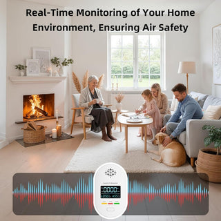 Sakerplus® Smart Home Gas Safety Monitor