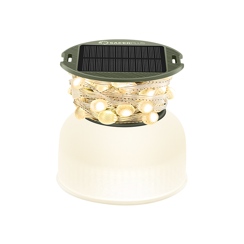 SAKER® Multicolored Camping Light String