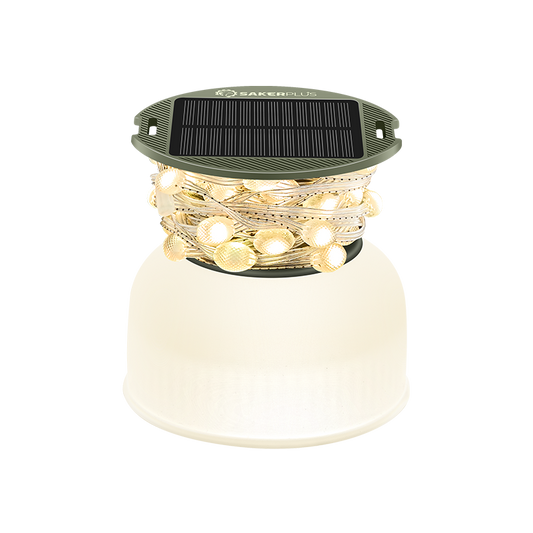 SAKER® Multicolored Camping Light String