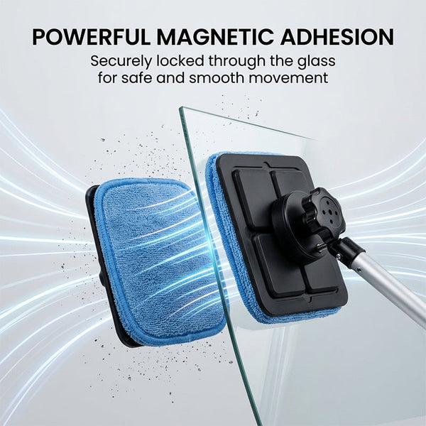 Sakerplus® Double Sided Magnetic Windshield Cleaning Kit