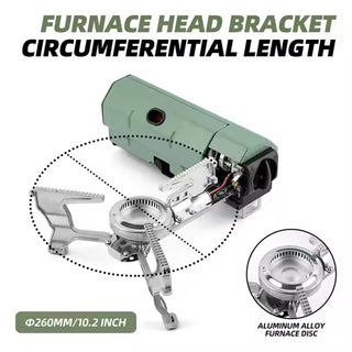 Sakerplus Foldable Butane Camping Stove