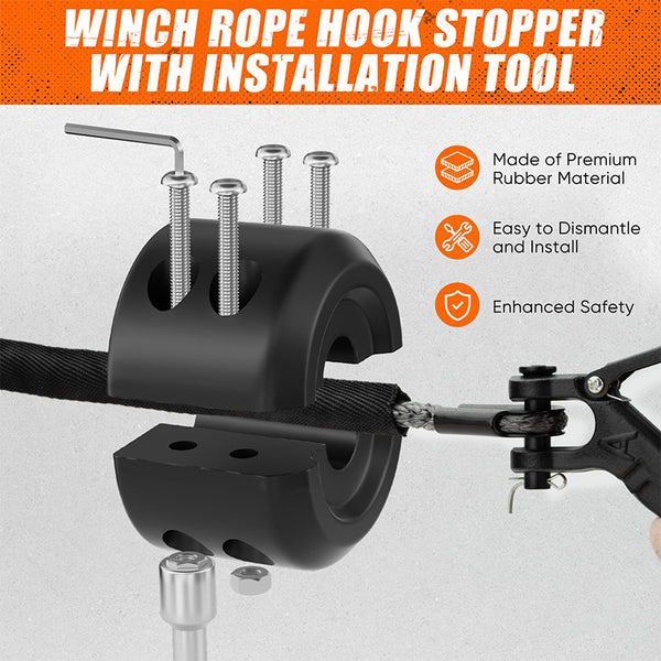 Sakerplus® Heavy Duty Synthetic Winch Rope