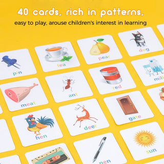 Sank Wooden CVC Word Spelling Games