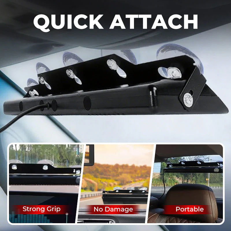 Sakerplus Emergency Strobe Windshield Lights