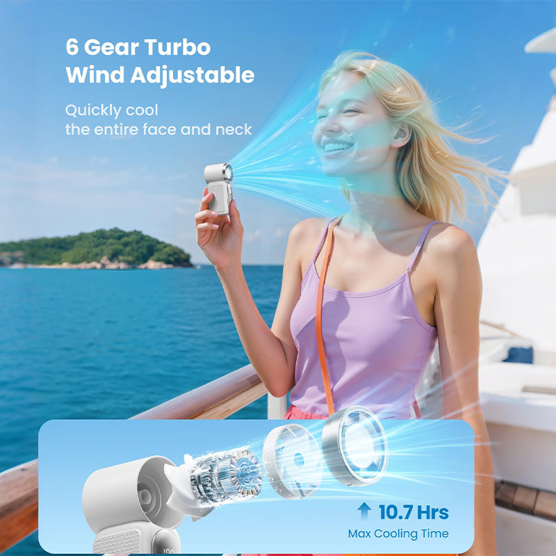 Sakerplus Portable Mini Handheld Fan