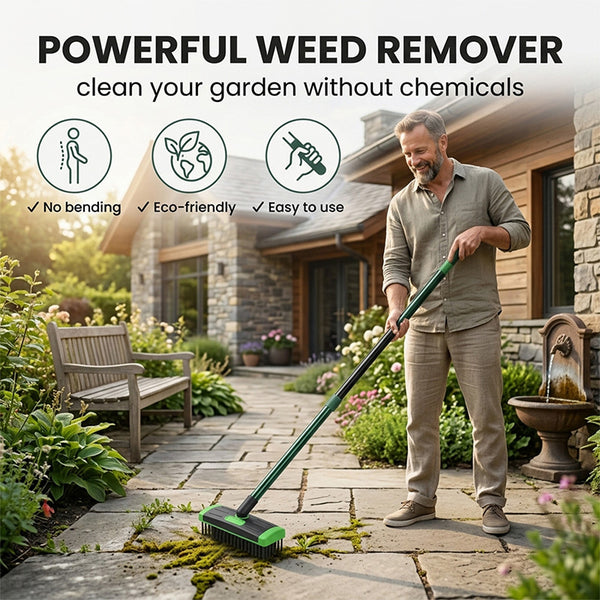 Sakerplus® 3-in-1 Versatile Weed Brush Combo Set