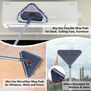 Sakerplus® Wall Mop Cleaner With Long Handle