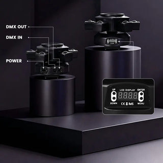 Sakerplus® Moving Head RGBW LED Disco Light