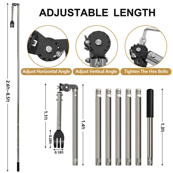 Sakerplus® Ground Level Gutter Cleaning Tool